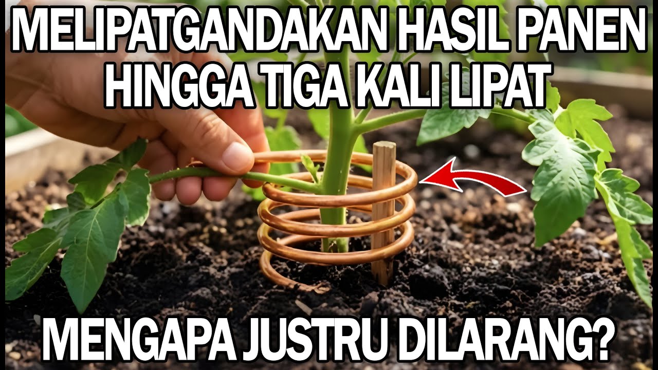 Hanya satu kawat tembaga bisa melipatgandakan hasil panen — Mengapa hal ini dilarang?
