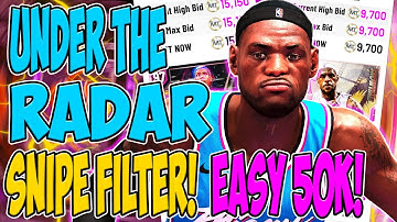 SECRET SNIPE FILTER - Snipe UNDER THE RADAR! - Plus Miami Heat TTO Squad Builder! - NBA 2K20 MyTeam