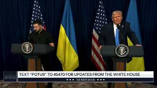 Download Lagu President Trump and President Zelensky Hold News Conference MP3