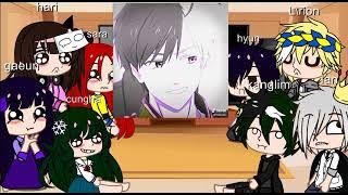 Shinbi House react to ank jihon and hewoon as sakura Haruka,part(2/?) 😉🙏❤️#shinbihouse #gachaclub