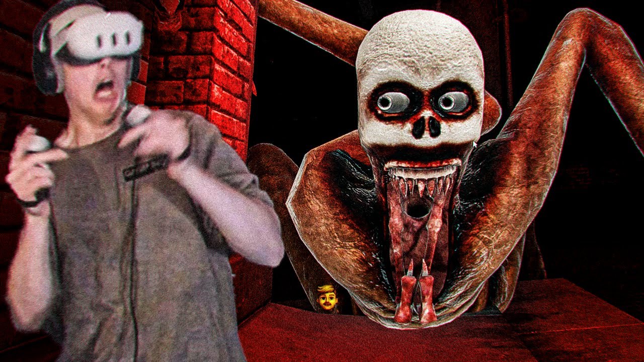 this vr horror game had us LOSING our minds...