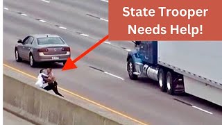 MN State Troopers: 'Officer Needs Help!