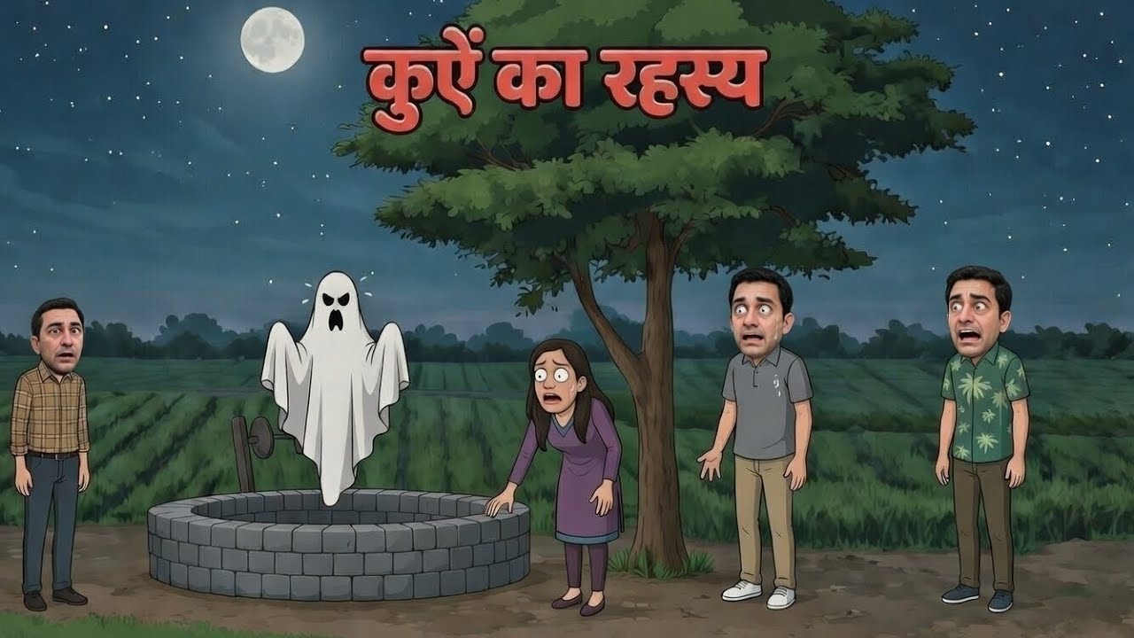 कुएं का रहस्य| kua ka rahasya| hindi moral story| kahani| cartoon kahani| hindi cartoon kahani|
