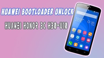 huawei bootloader unlock | honor 3c h30 u10 @Formula Pk