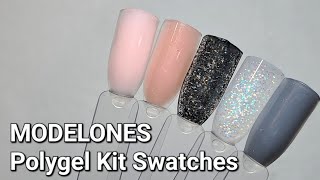 HAUL: Modelones Polygel Kit Unboxing and Swatching