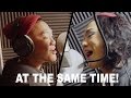 singing a whole new world both parts at the same time