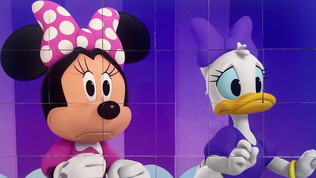 Minnie Mouse and Daisy Duck 🎀 Jigsaw Puzzle 🌈 - YouTube
