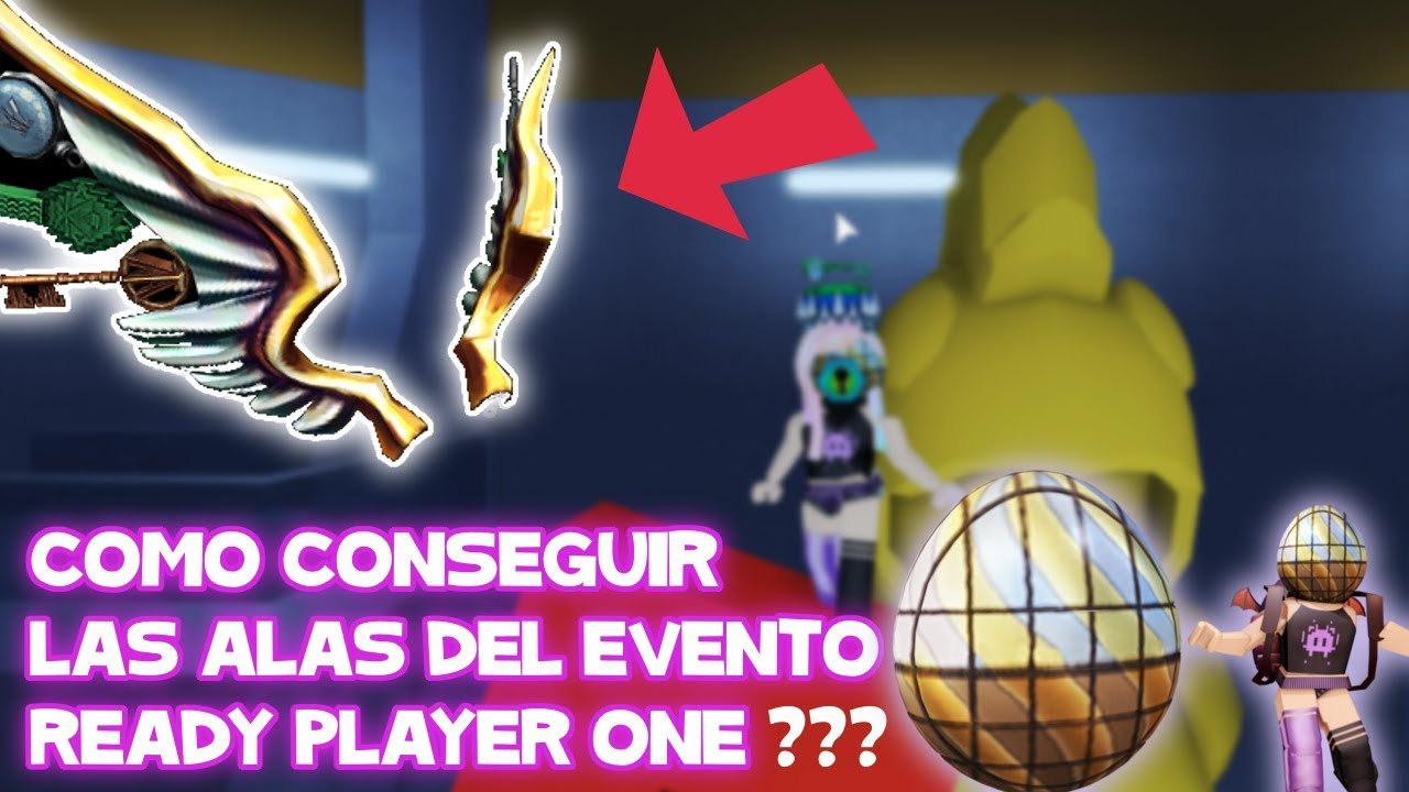 Como Conseguir Las Alas Del Evento Ready Player One En Egg Hunt 2018 Roblox En Espanol - easter egg de la llave en jailbreak roblox ready player one