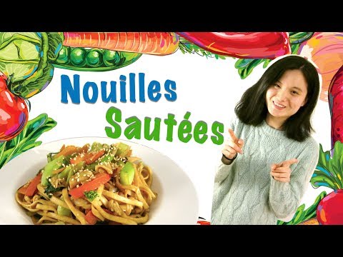 nouilles-sautées-aux-légumes-🥗-recette-végétarienne---cuisine-gastronomie-chinoise-😋miayummy!