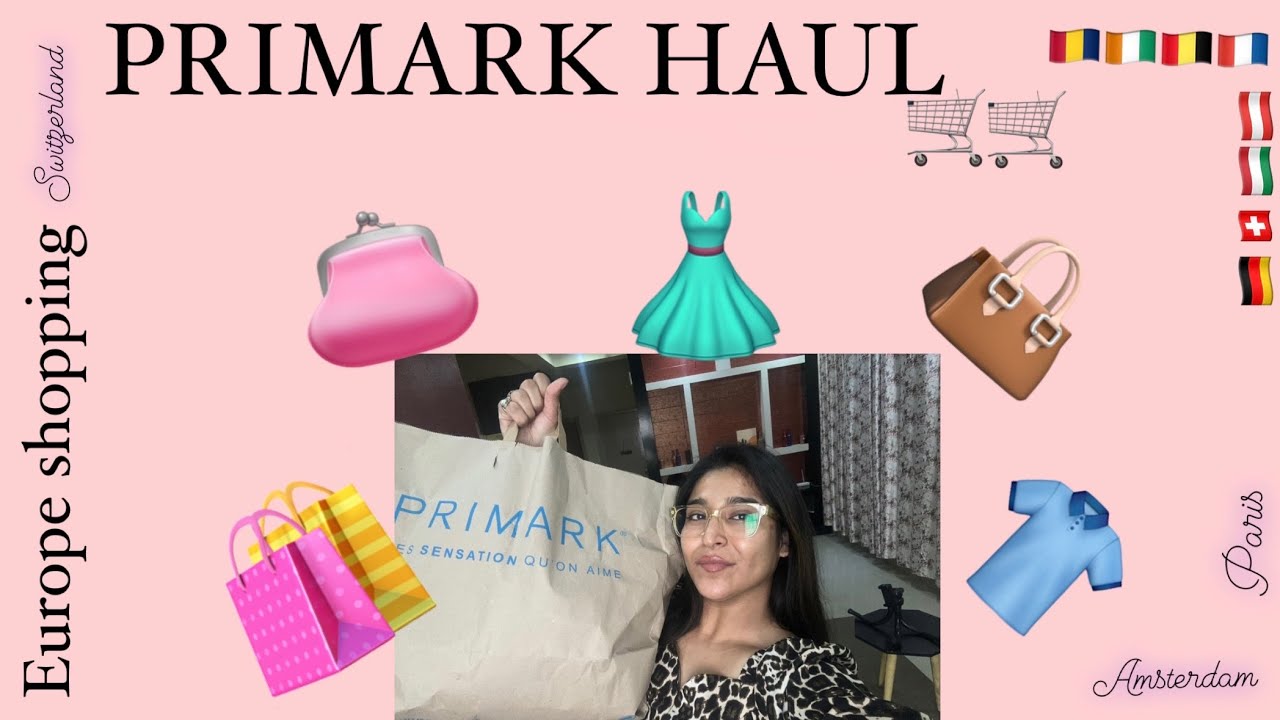 PRIMARK HAUL || WHAT I BOUGHT FROM EUROPE TRIP 