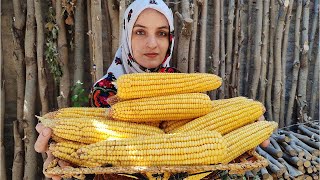 Street style corn with cheese and mayonnaise