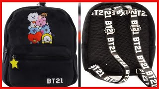 Great product -  Concept One BT21 LINE FRIENDS Kids Backpack, Plush Mini School Bag for Boys and Gir