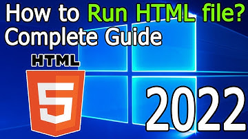 How to Run HTML file on Browser Windows 10/11 [ 2022 Update ] Sublime Text + HTML [ Web Developers ]
