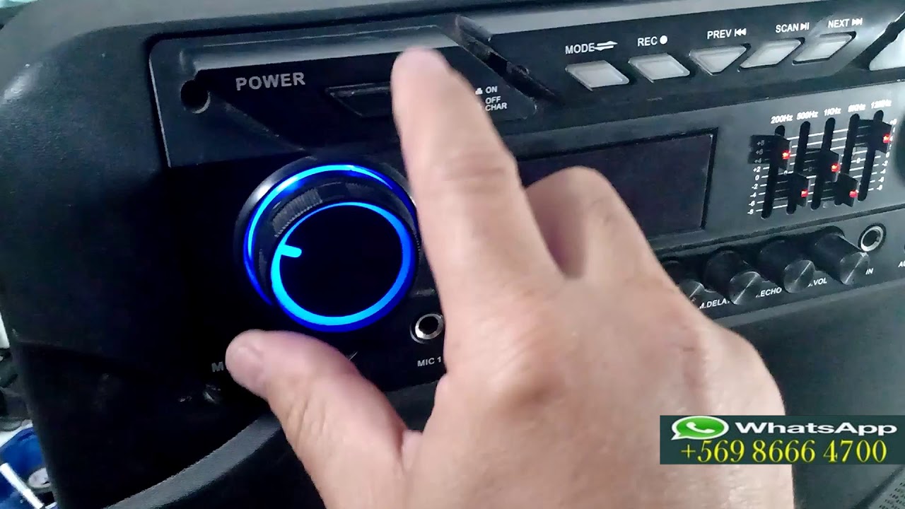 Reparación Equipo Karaoke Master G MGGA09610