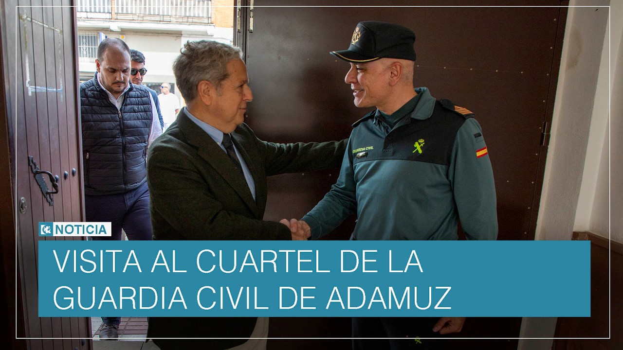 Visita al Cuartel de la Guardia Civil de Adamuz y Ermita de la Virgen de la Soledad