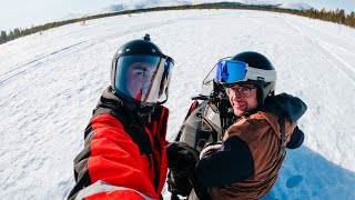MULTI-DAY ARCTIC SNOWMOBILE SAFARI!! (FINNISH LAPLAND) 🇫🇮