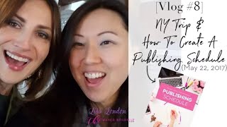 Episode #8 NY Trip, New Vlogging Camera + How To Create A Publishing Schedule by Lisa Siefert | Cozy Mysteries  6 views 10 days ago 6 minutes, 4 seconds