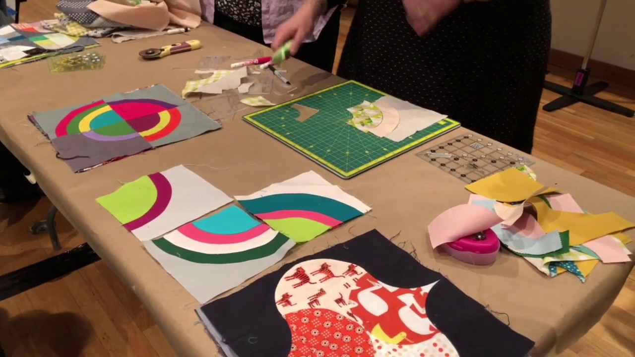 quilting frames Process with Jen Carlton Bailly