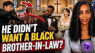 Asian Man Flings RED PAINT in Black Groom’s Face As  He’s Marrying  His Sister