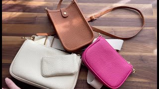 Review of Dress Up Your Purse | Mini Pochette | Medium Pochette | Cell Phone Crossbody | Key Pouch