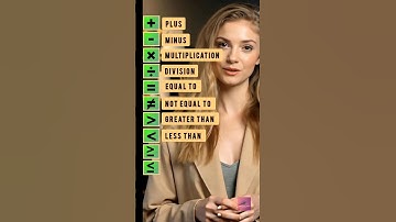 Math Symbols Made Easy! #english #mathssymbols