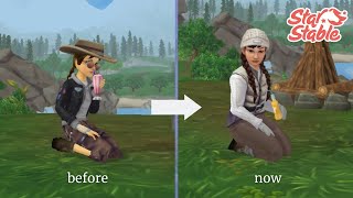 Old vs New Character Animation Comparison || Star Stable Online