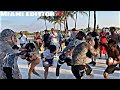 BOXING STRANGERS AT MIAMI BEACH (KO)🥊🚨 FT MIGHTY MOUSE X DEENTHEGREAT!!