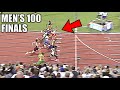 Men&#39;s 100 Meter Finals Were Crazy || 2023 NCAA Championships