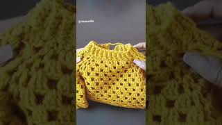 How to Crochet Granny Stitch Baby Sweater
