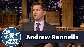 Andrew Rannells Couldn't Stop Swearing at Robert De Niro