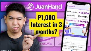 P11/Day Interest Lang Daw Sa Loob Ng 3 Months for P25K Loan? Juan Hand Review P500 GCASH GiveAway