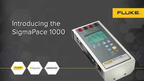 SigmaPace™ 1000 External Pacemaker Analyzer