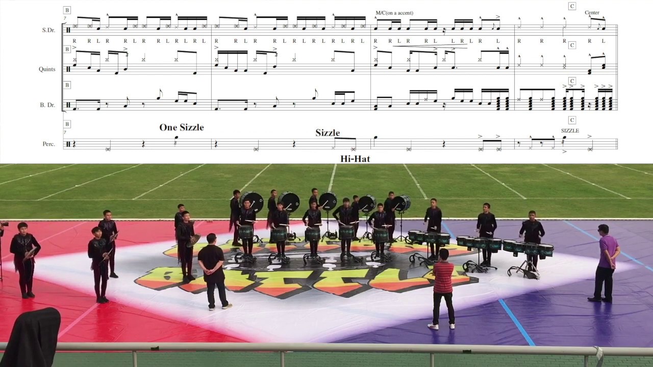 Let Groove by Michikazu Narita - Surasakmontree Drumline 2019