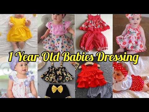 1 Month to 1 Year Old Babies Dressing|Dresses for Baby Girls for Summer Season #stitching