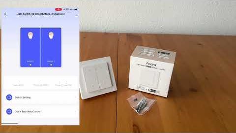 A first look at the Aqara Light Switch H2 EU with Matter over Thread and Zigbee!