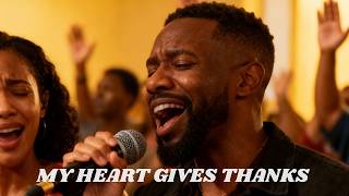 MY HEART GIVES THANKS | Powerful Gospel Worship Song of Gratitude & Praise