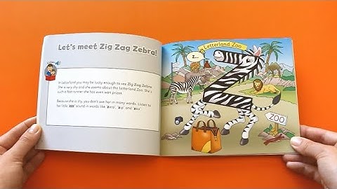 Letterland Story Corner - Zig Zag Zebra and the buzz