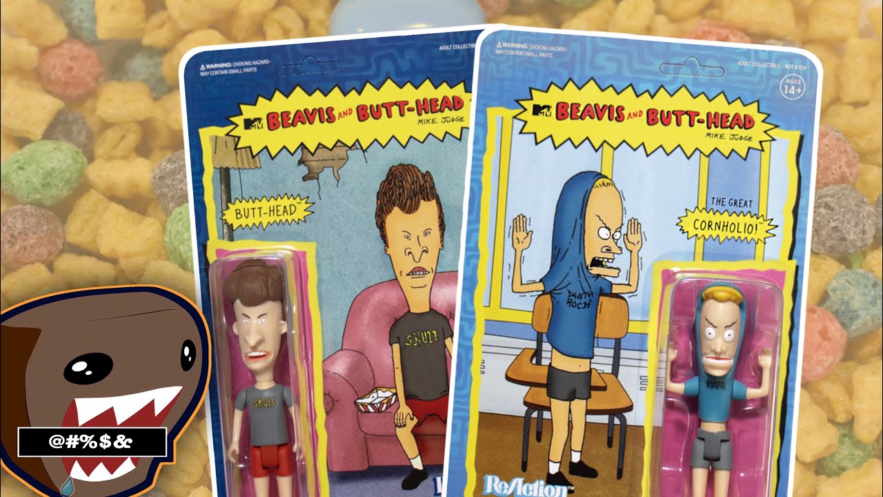 Super 7 ReAction Beavis and Butt-Head Figures - YouTube