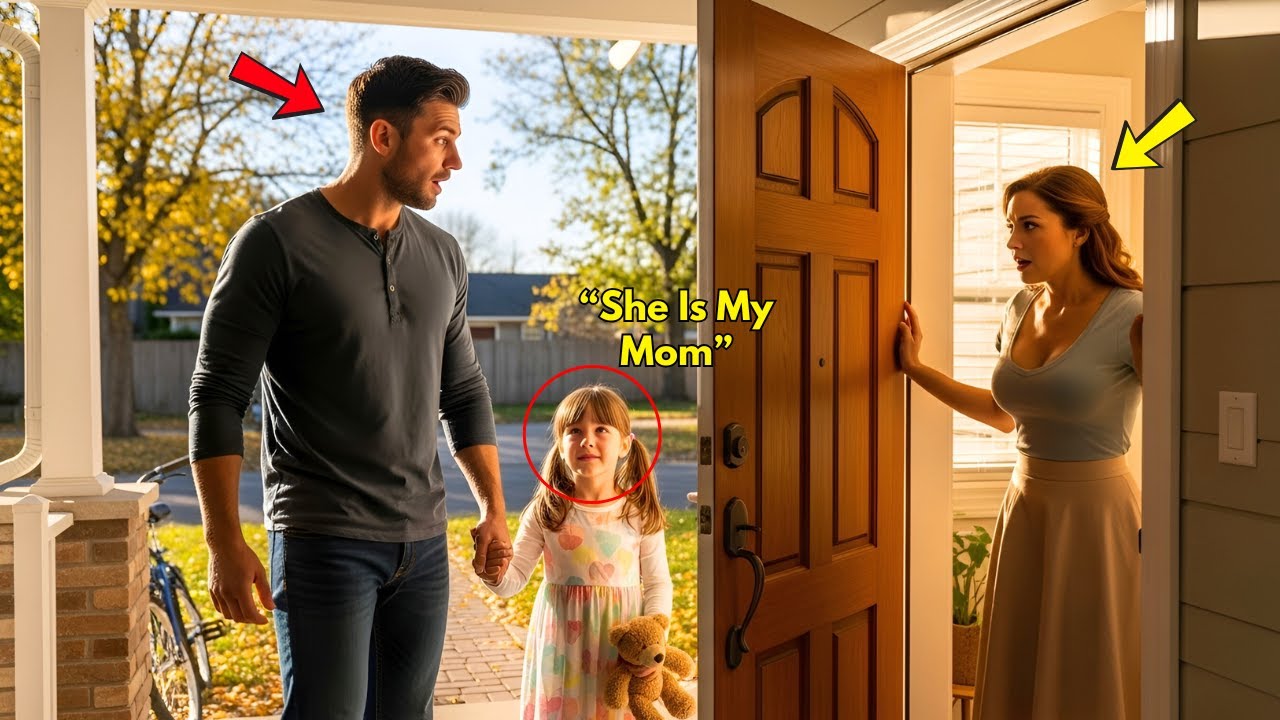 Single Dad Found a Little Girl Alone Park, When He Took Her Home, The Door Opened and He Froze...