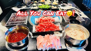 ALL YOU CAN EAT KOREAN HOTPOT & BBQ BUFFET @ THIS BRAND NEW KOREAN RESTAURANT IN SACRAMENTO CA!