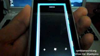 Nokia Lumia 800 App Demo and Amazing Everyday Ringtone on Nokia N8 screenshot 2