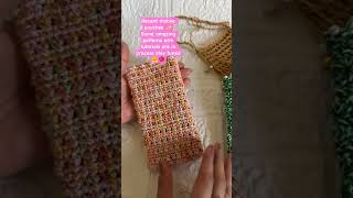 #mobilepouches for casual n party #crochetdesignhandmade with #crochet #diy #crochetdesign #hanging