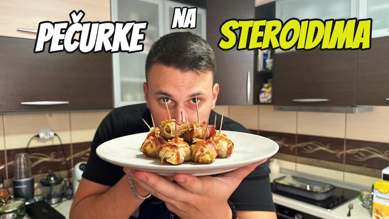 Punjene pečurke u slanini | Pravi GURMANSKI zalogaj!