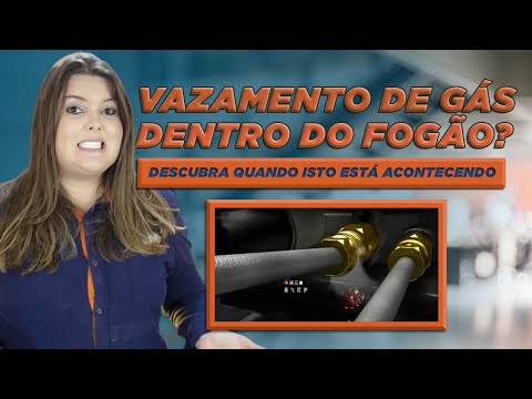 Vazamento de gás dentro do fogão? Descubra como evitar.