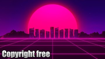 Classic Synthwave Loop Stock Video/VJ loop Version 2