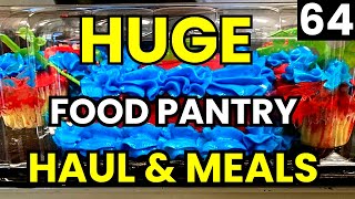 Famous FRUGAL LIVING - Food Pantry Haul 2024 - Frugal Living Food Haul - FOOD BANK - Food Pantry Haul Video Wealth