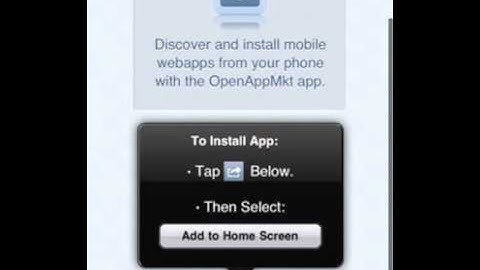 How to install Openappmkt