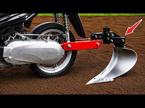 The Farmer Mounted a Plow Blade on a Scooter! Turning It Into a Billion-Dollar Tool
