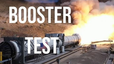 Witness the Groundbreaking Solid Rocket Booster Test for SLS!
