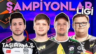 ŞAMPİYONLAR LİGİ w/ XANTAR3S , s1mple , pashaBiceps , Boombl4  (XANTAR3S 43 KILL) (pasha pov)